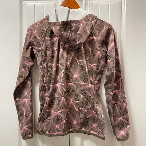 Helly Hansen Fleece-Lined Softshell Hooded Jacket Brown Pink - Picture 3 of 12